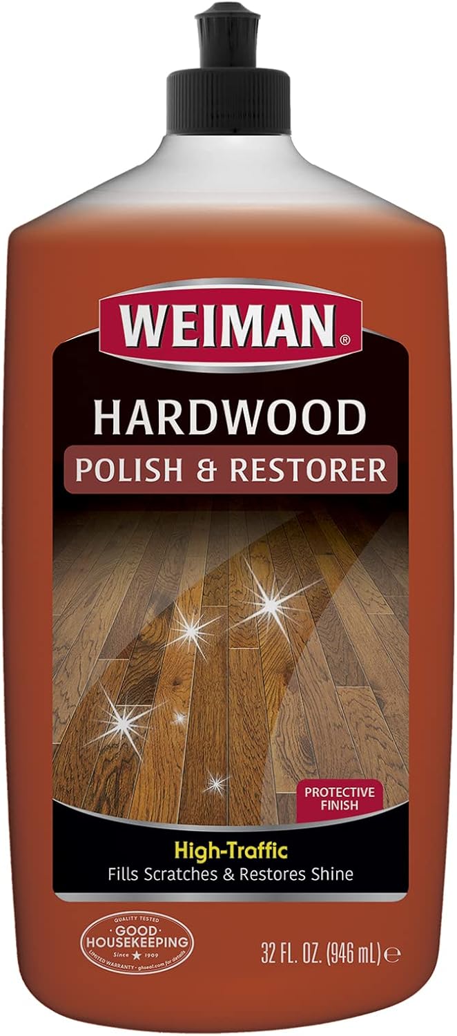 Weiman Hardwood Polish and Restorer - Wood Floor Polish - 946ml