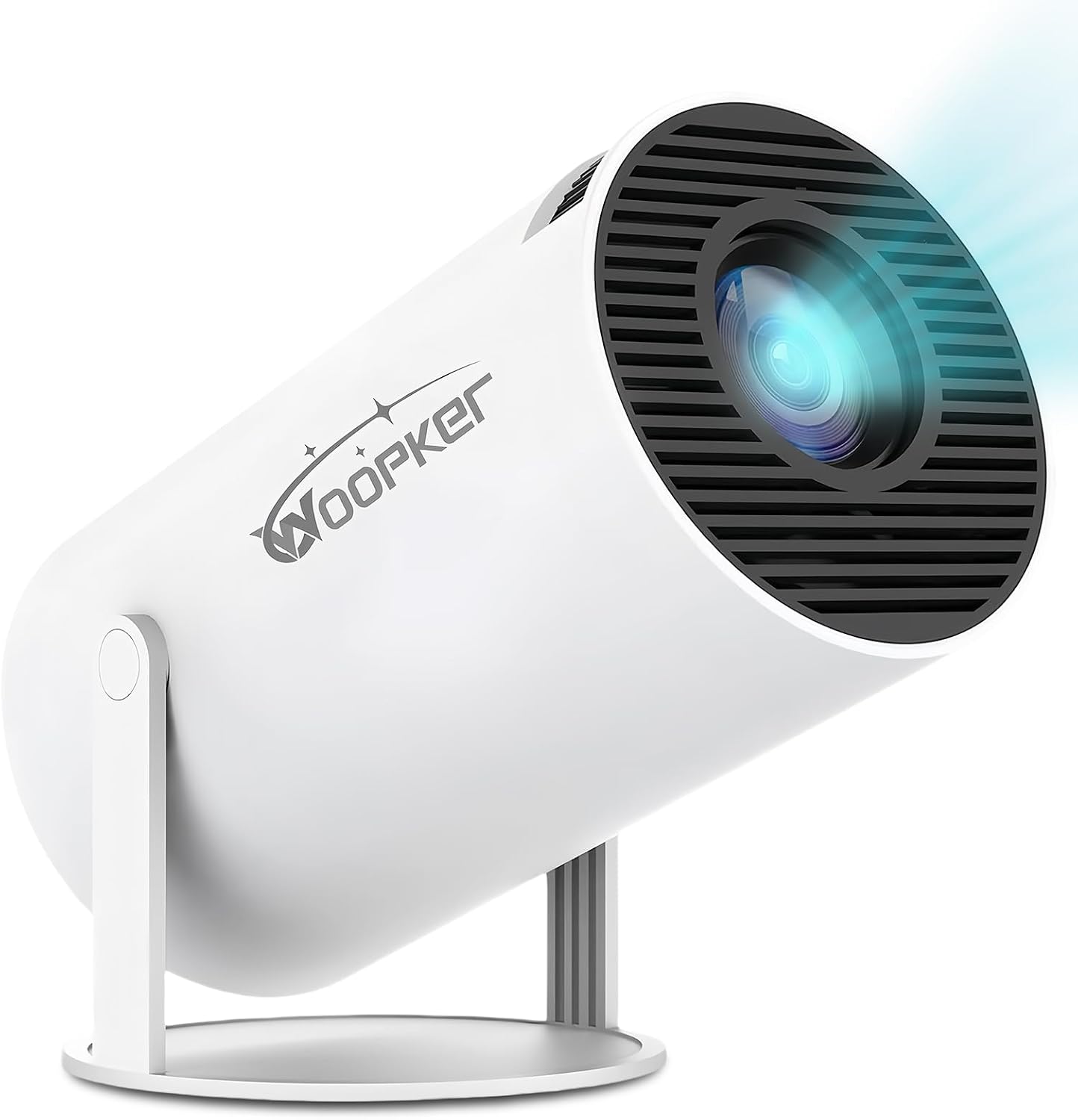 HY300Pro Mini Projector with WIFI and Bluetooth,Portable Projector 4K 1080P Support ,Auto Keystone Correction,200 ANSI Lumens,40"-130'' Screen Movie Projector, Smart Projector with Android 11.0