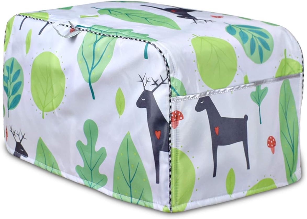 Slice Toaster Cover - Kitchen Appliances Cover With Two Storage Bags, Lovely Fawn