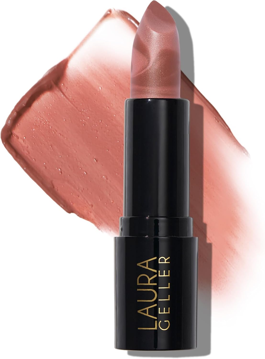 LAURA GELLER NEW YORK Italian Marble Sheer Lipstick - Prego - Hydrating & Lightweight - Vitamin E & Caster Seed Oil - Cream Finish
