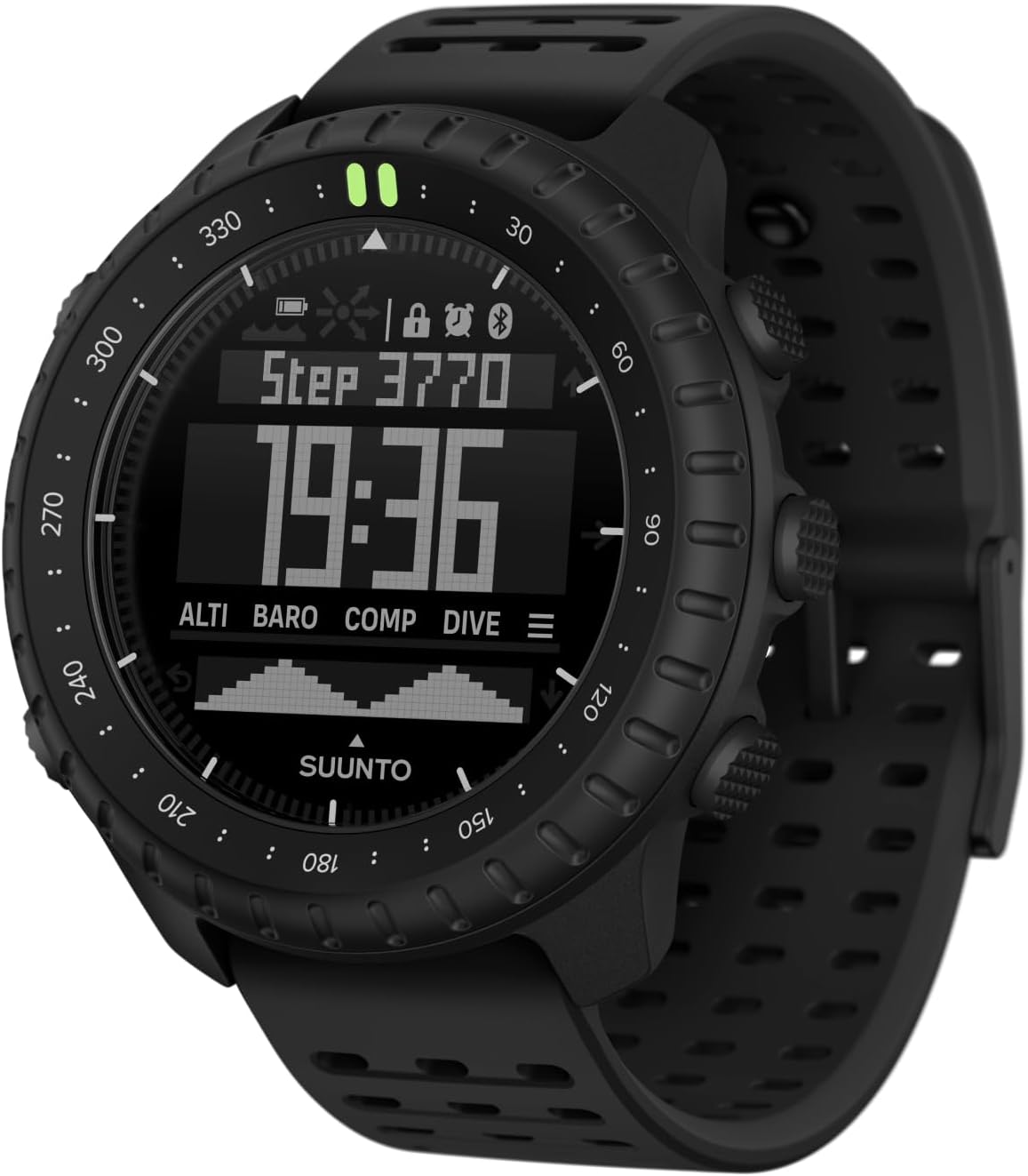 SUUNTO Core 2 Outdoor Watch, 10 ATM Water Resistance 15-Month Battery Life