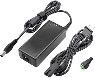 inShareplus 6V Low Voltage Power Supply, Transformer, Power Adapter, DC 6V 10A, 60 Watt Max, AC 100-240V to DC 6V, with 5.5/2.1 DC Female Barrel Connector