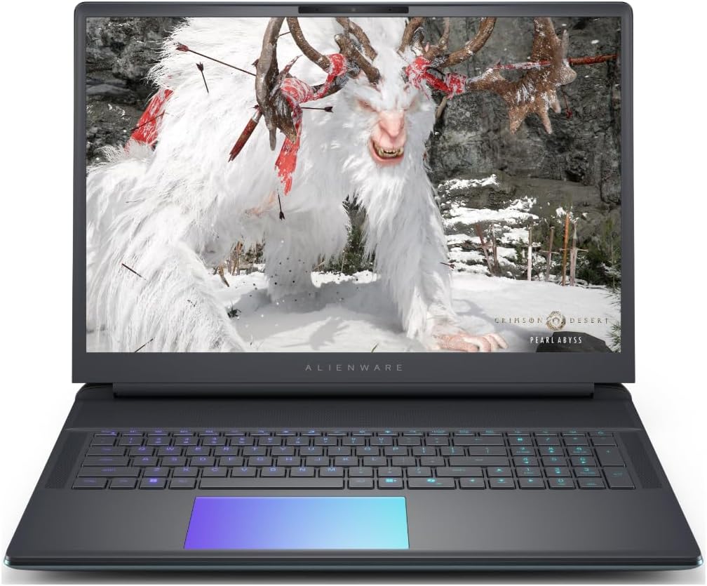 New Alien.Ware Area-51 Gaming Laptop 18" QHD+ 300Hz, 3ms Display 24-Cores Ultra 9 275HX 64GB RAM 2TB Gen5 SSD Geforce RTX 5080 16GB GDDR7 CherryMX Keyboard Thunderbolt 5 Gorilla Glass Panel Win 11Home