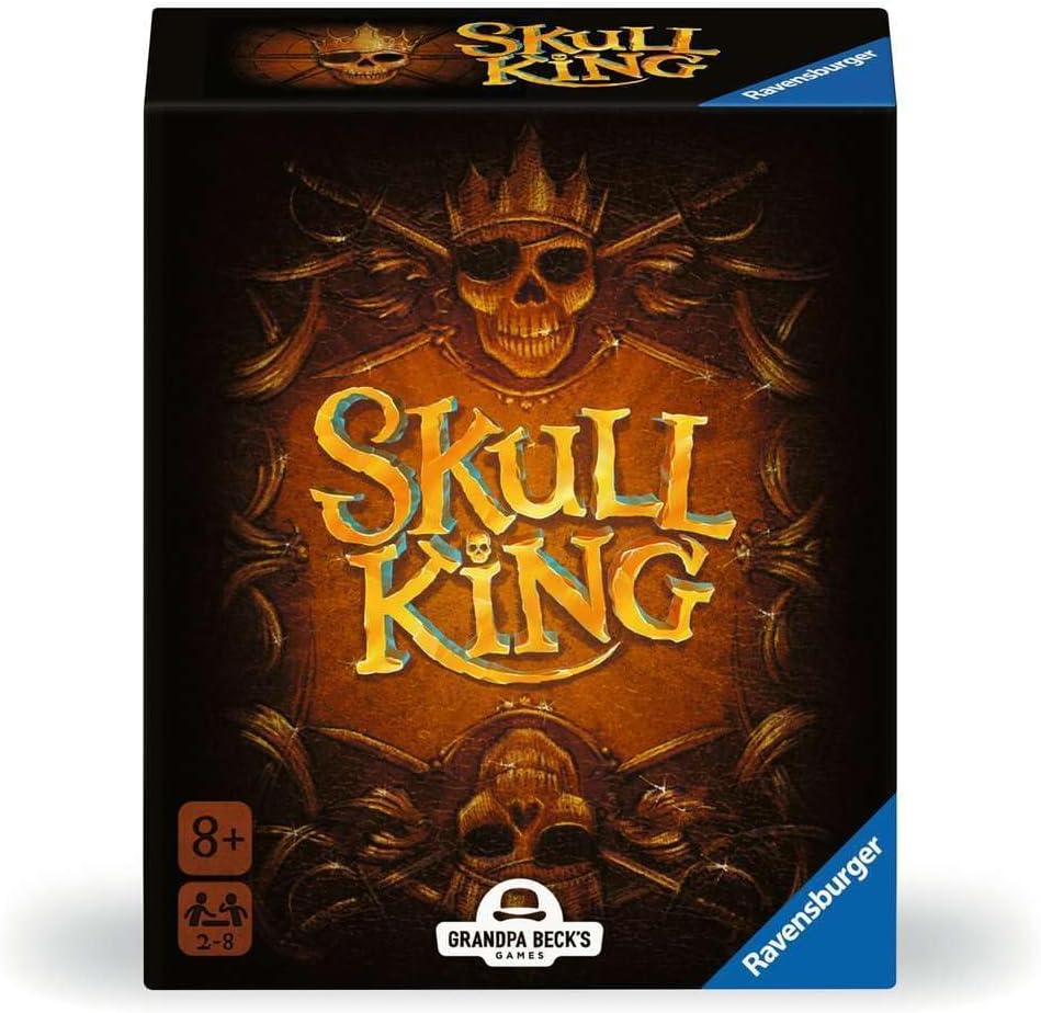 Ravensburger Spiel 22578 Skull King Stichkarte Game for 2-8 Players, Card Game for Children and Adults from 8 Years, Blue