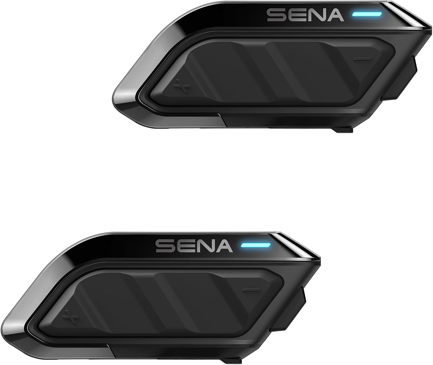 Sena Spider X Slim Mesh Intercom Motorcycle Headset Communicator, Dual Pack