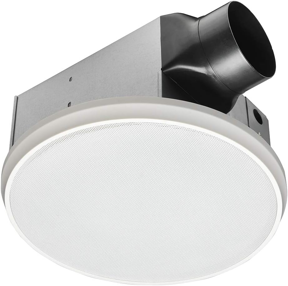 HOMEWERKS WORLDWIDE 7130-03-BT Bluetooth Bath Fan & Speaker