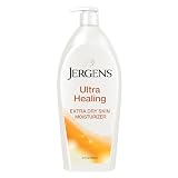 Jergens Ultra Healing Dry Skin Moisturizer, Body and Hand Lotion for Dry Skin, for Quick Absorption into Extra Dry Skin, with HYDRALUCENCE blend, Vitamins C, E, and B5, 32 Ounce
