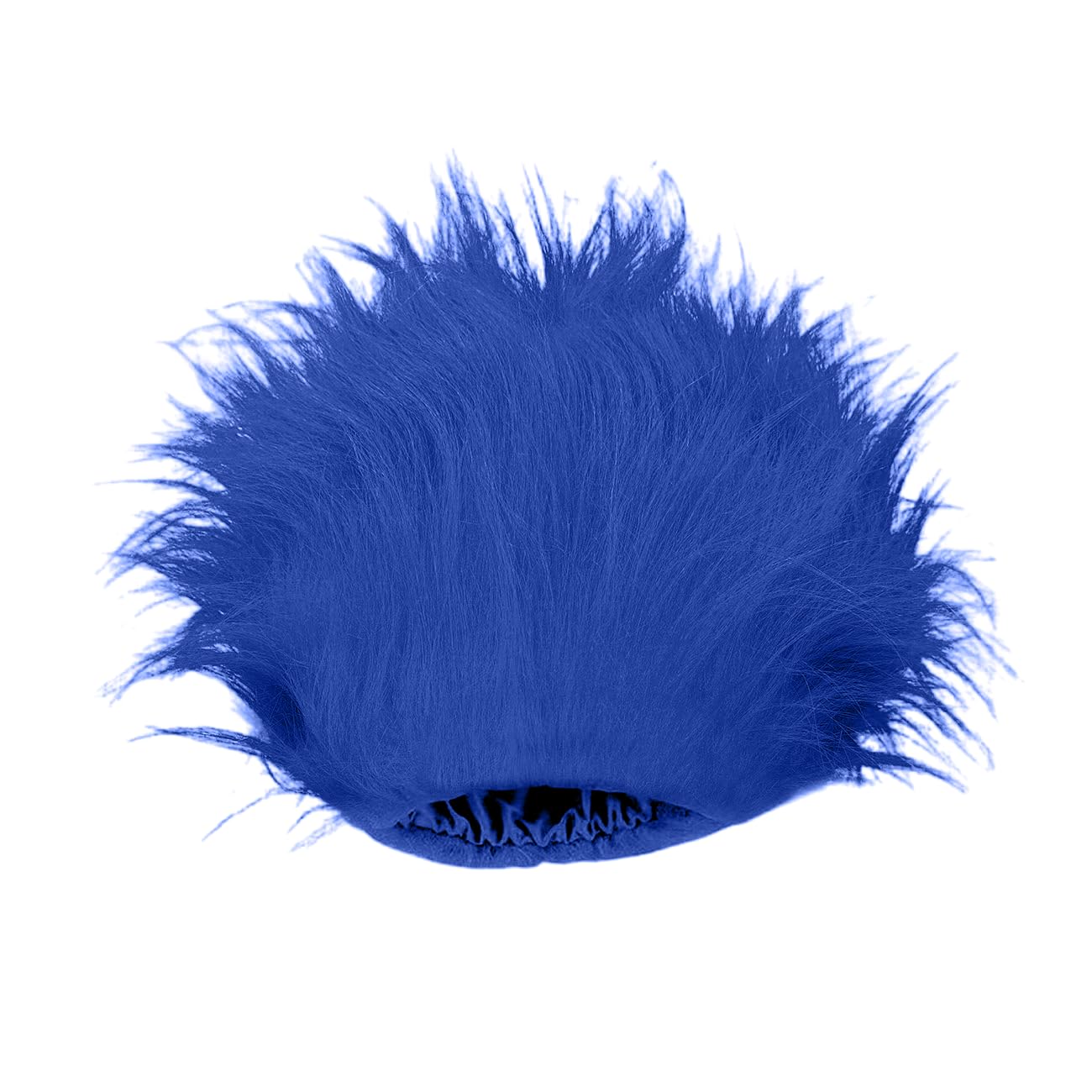 Blue Wig Hair Headband Costume Funny Wigs Blue Wigs for Women,Crazy Wigs for Halloween Costume Cosplay and Party (Blue, Short)