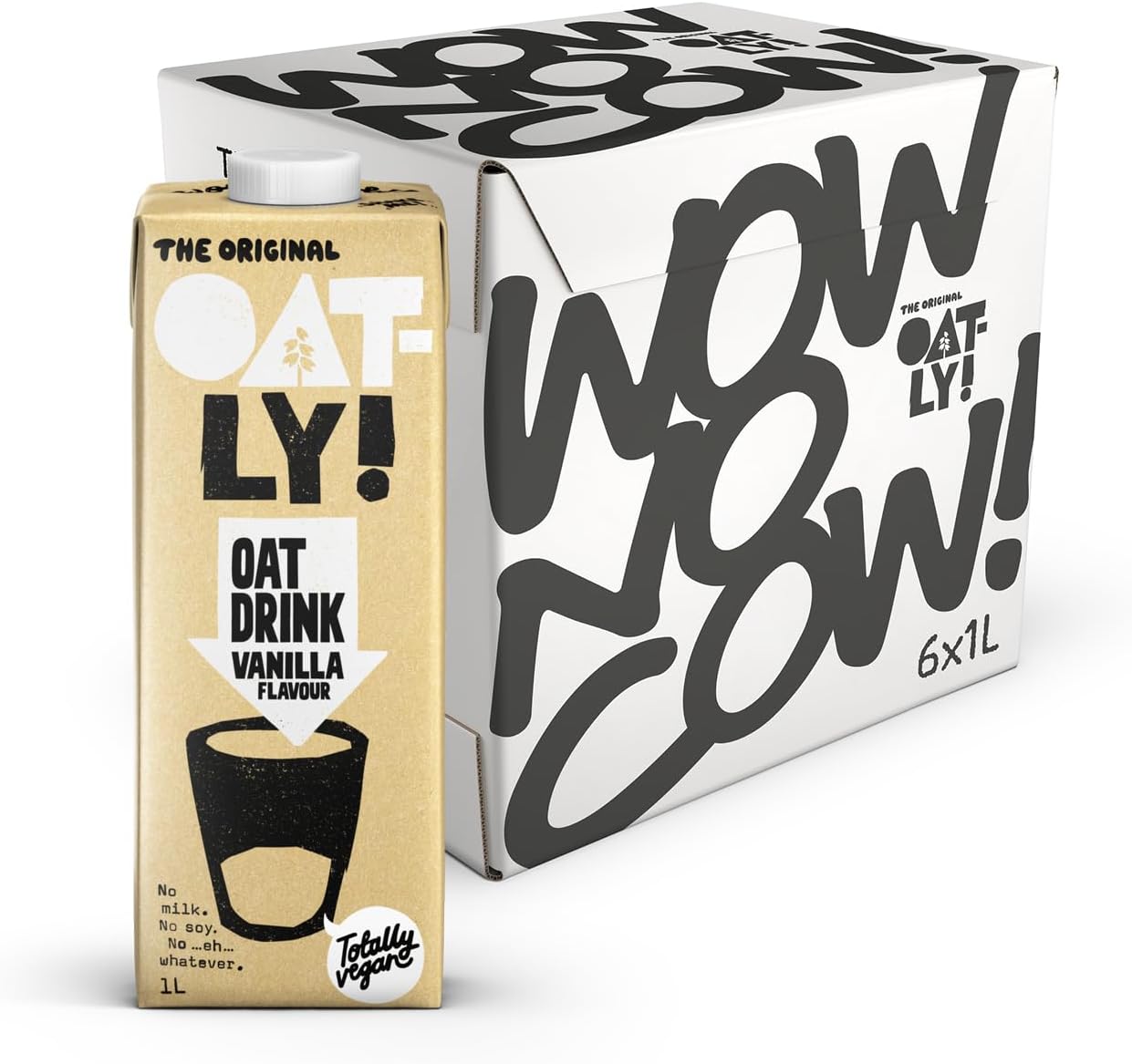Oatly Vanilla Drink 1 Litre (Pack of 6)