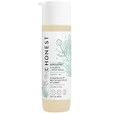 The Honest Company 2-in-1 Cleansing Shampoo + Body Wash for Sensitive Skin | Gentle for Baby | Naturally Derived, Tear-free, Hypoallergenic | Fragrance Free, 10 fl oz