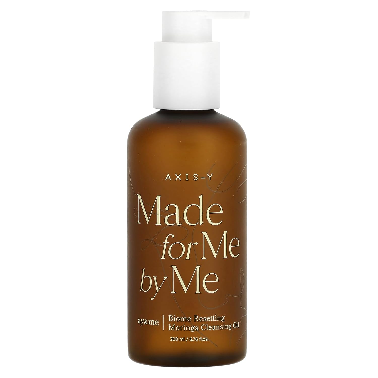AXIS-Y Biome Resetting Moringa Cleansing Oil - Skin Nourishing & Deep Hydrating Gentle Face Cleanser - Korean Skincare for All Skin Types - 200ml / 6.76 fl. oz.