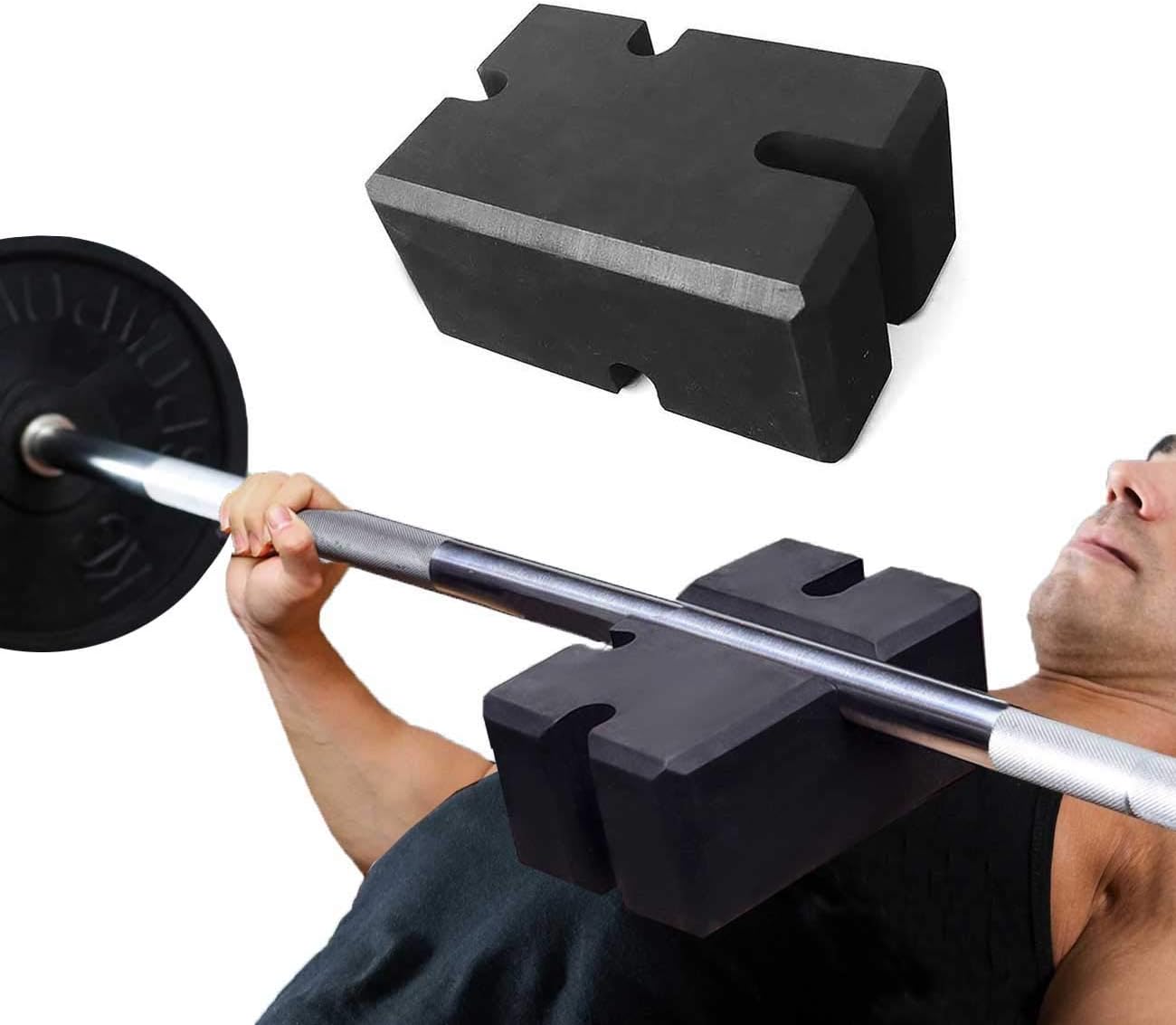 LARA STAR Bench Press Block Press Blocks Boards, Adjustable 2-5 Bench Board, Home Gym Workout Fitness Accessories for Increase Your Bench Press