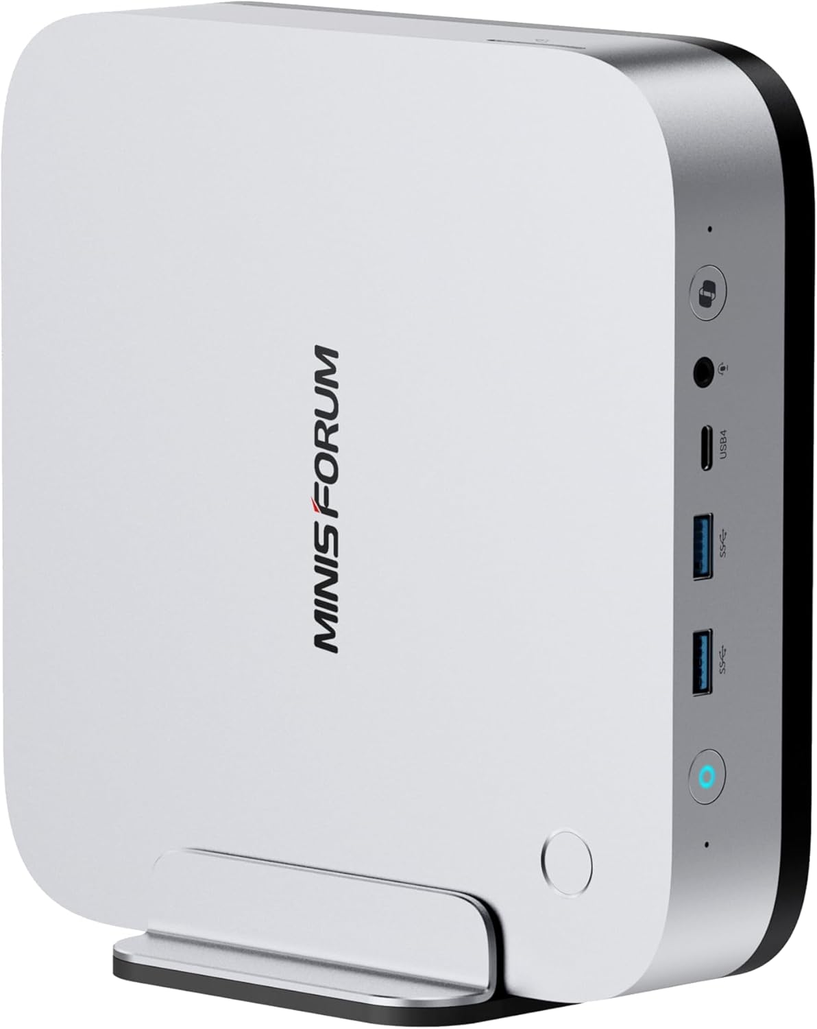 MINISFORUM AI X1 Pro-470 Mini PC, AMD Ryzen AI 9 HX470 (12C/24T, up to 5.2 GHz), Radeon 890M, 32 GB DDR5 RAM, 2 TB PCIe 4.0 SSD, 4K Quad-Display, Dual 2,5G LAN, Wi-Fi 7, Bluetooth 5.4, OCuLink