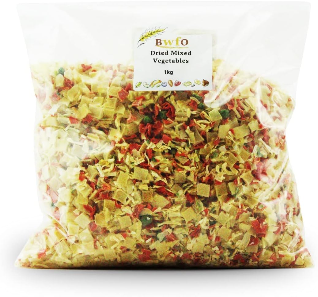 Dried Vegetables Mixed 1kg (BWFO)