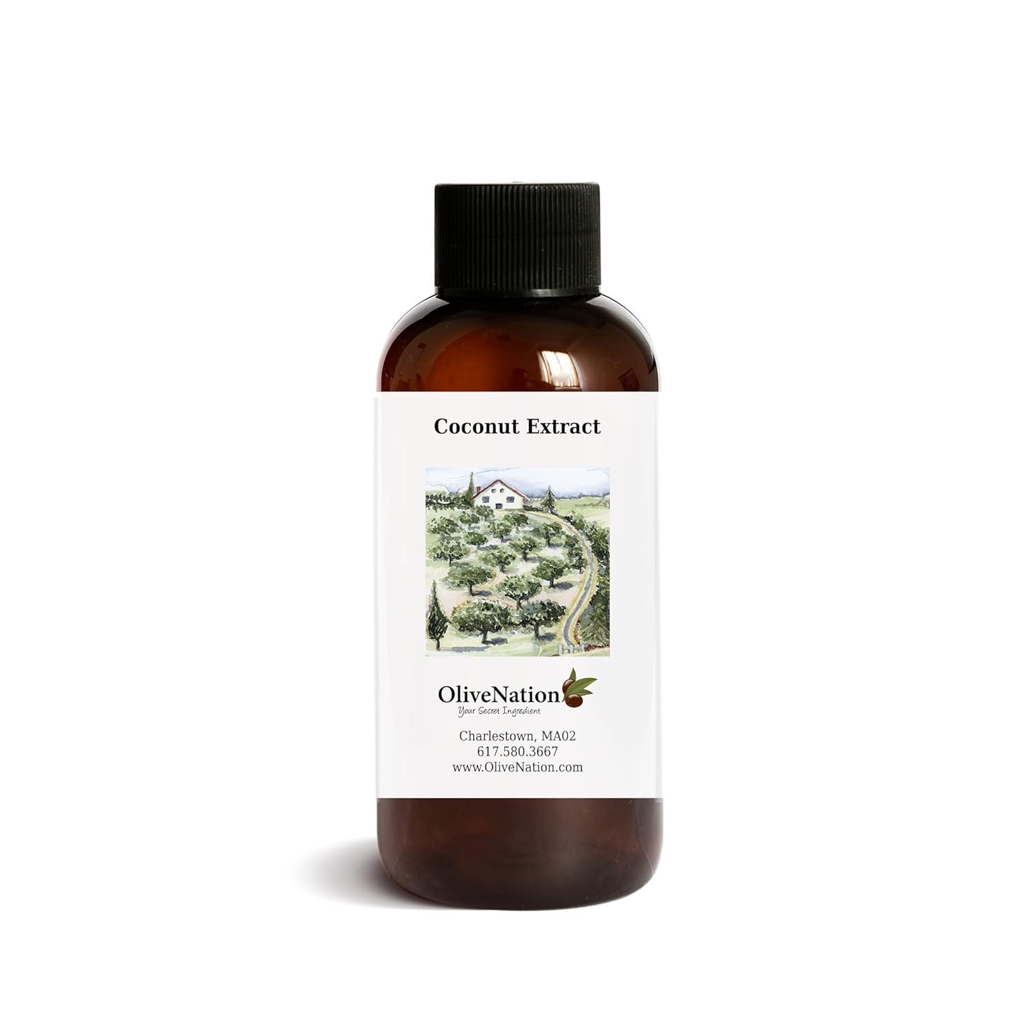 OliveNation Premium Coconut Extract - 8 ounces - Gluten free, Sugar free also bake and freeze-proof Perfect for Smoothie, iced lattes, puddings and ic