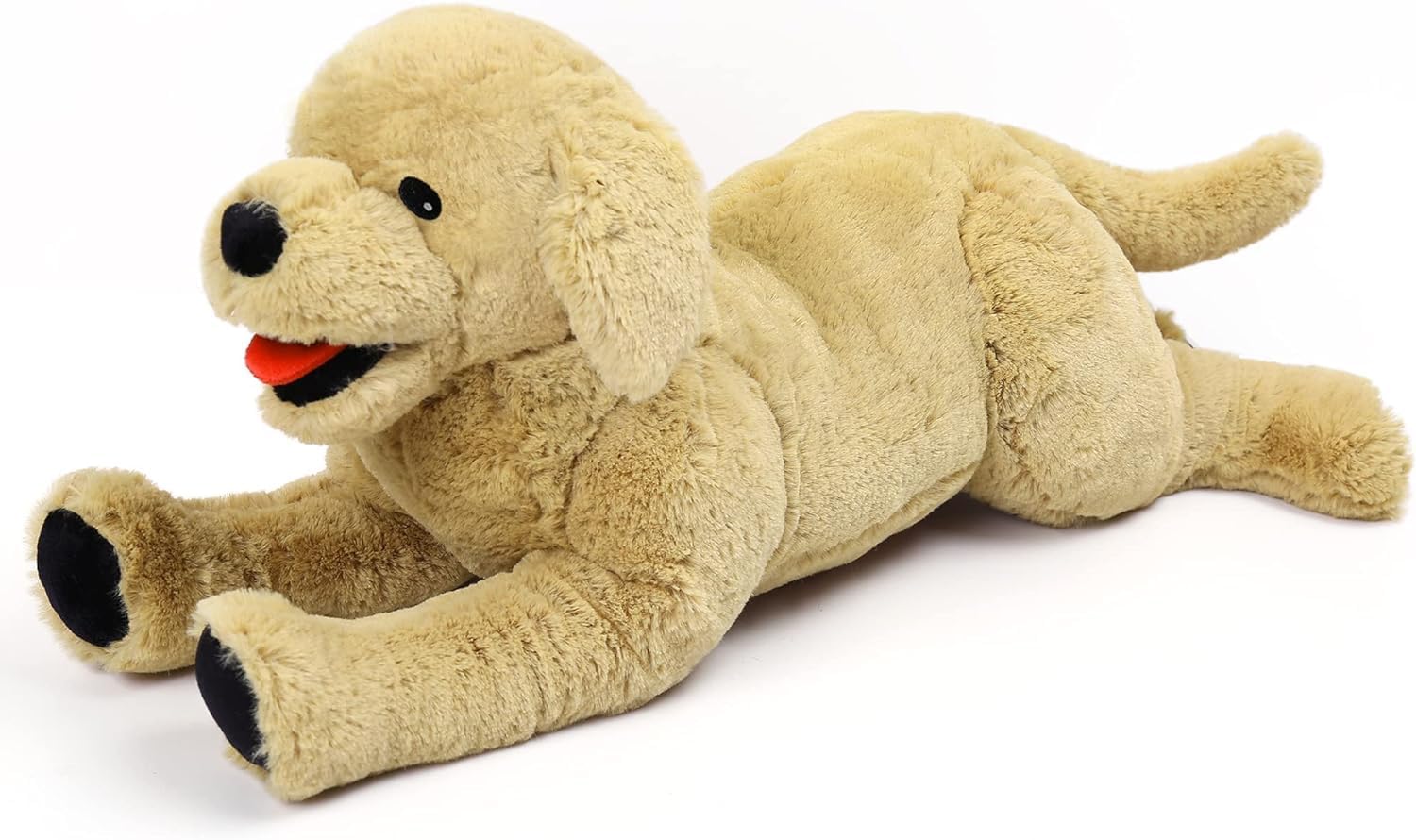 LotFancy Dog Stuffed Animals Plush Toys 53 cm, Soft Cuddly Golden Retriever Teddy, Large Plush Dog Toy, Puppy Toy, Gift for Kids Pets Girls, Christmas Toys
