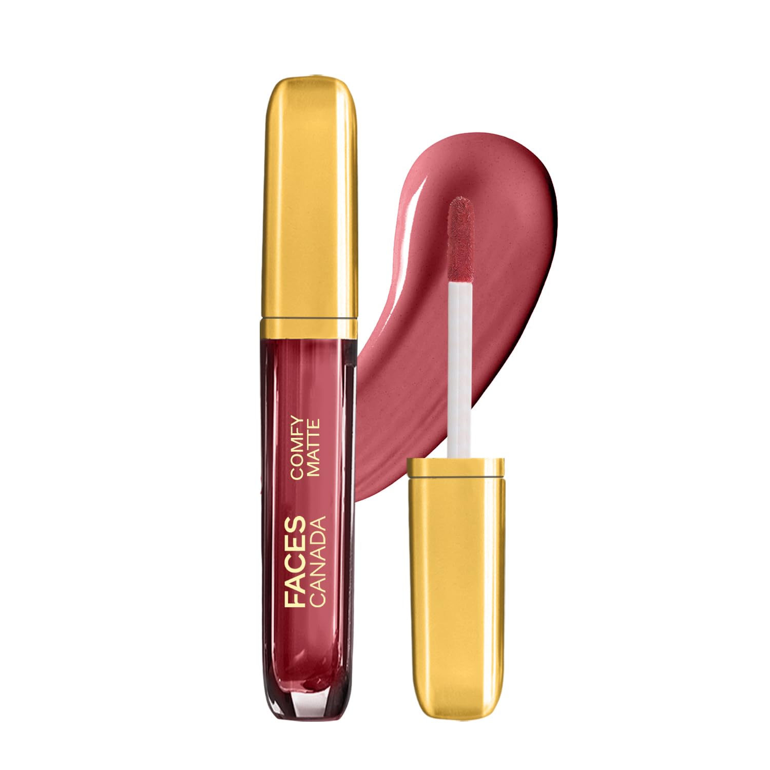 Comfy Matte Liquid Lipstick - Fixed It For You 11, 3 ml | Comfortable 10HR Longstay | Intense Matte Color | Almond Oil & Vitamin E Infused | Super Smooth | No Dryness | No Alcohol