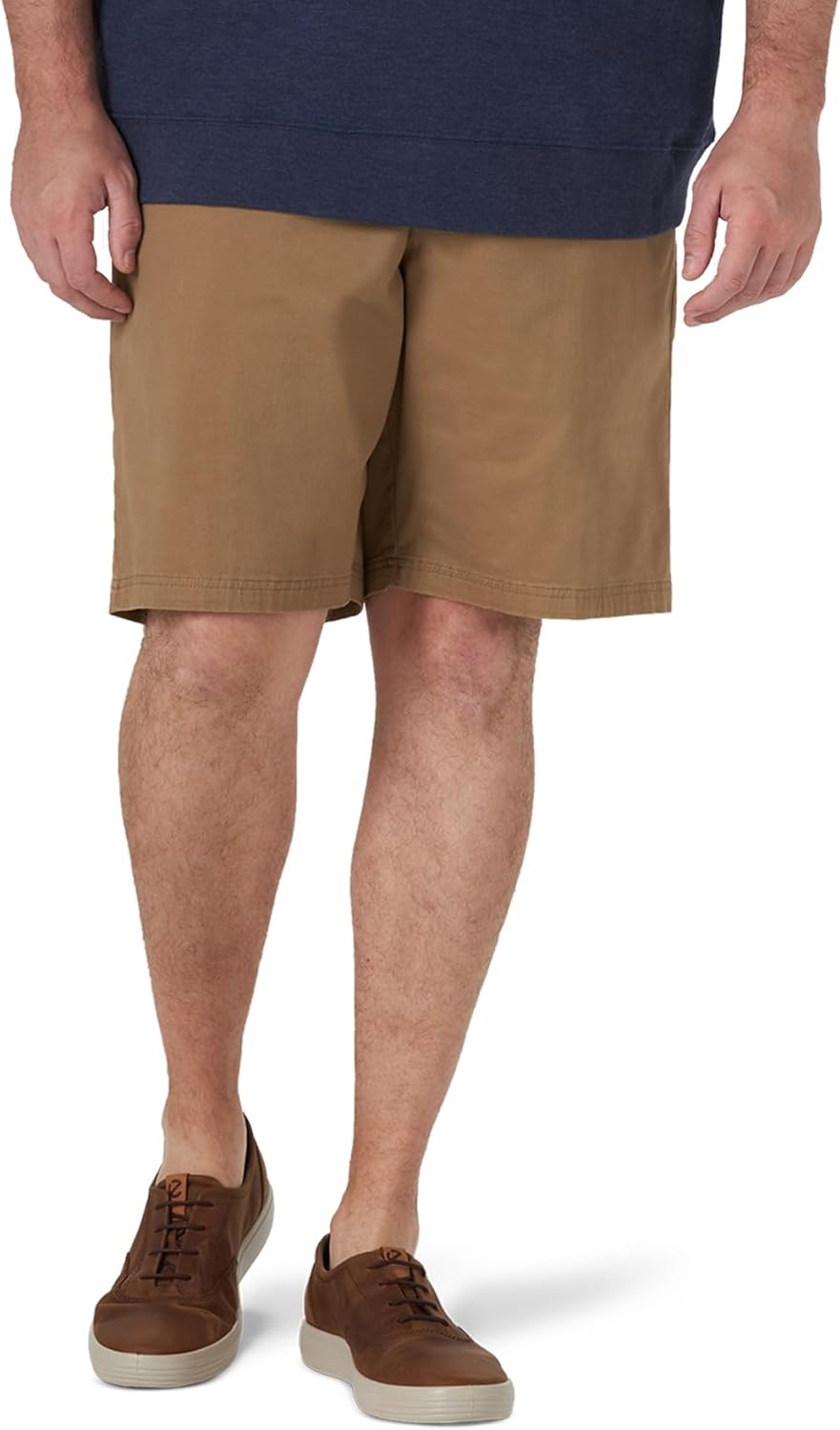 Lee Men’s Big & Tall Extreme Motion Flat Front Short