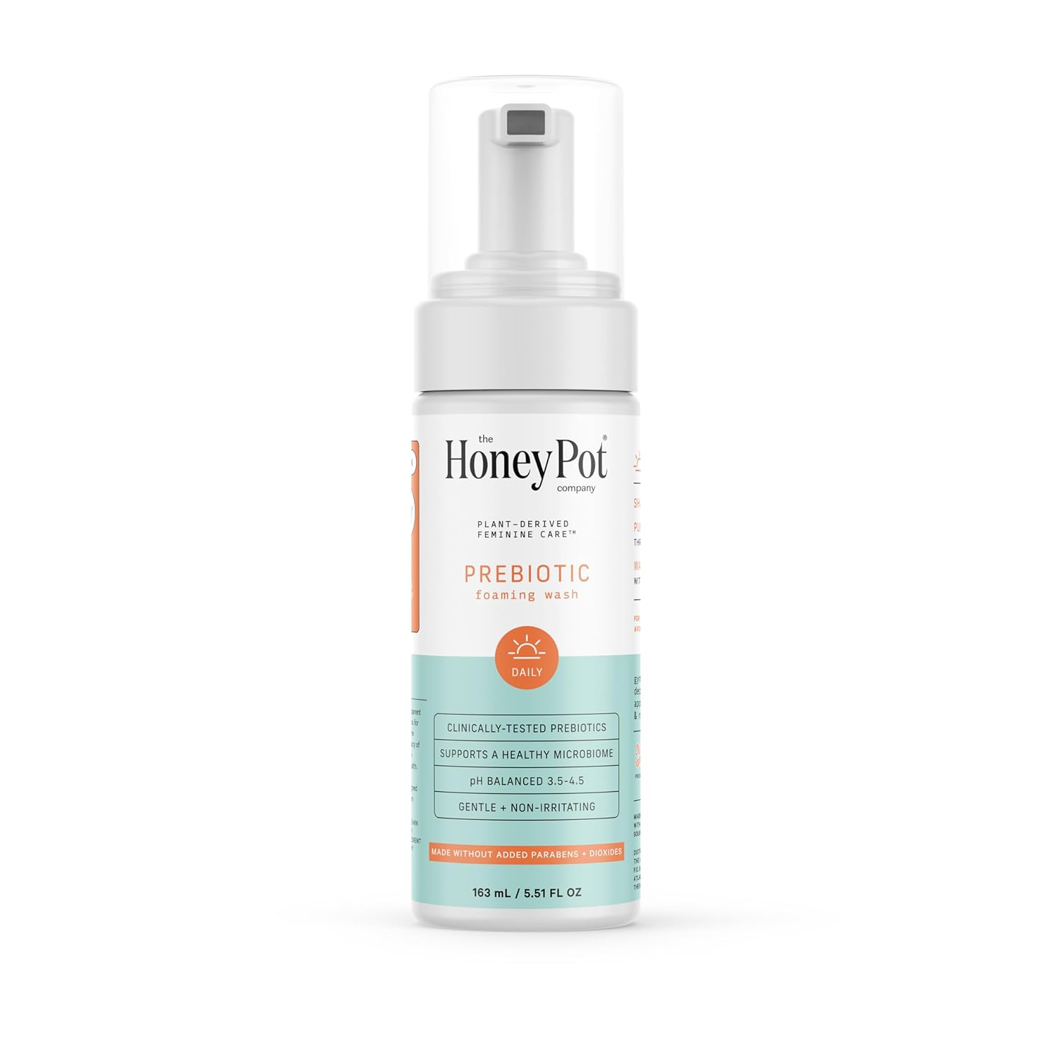 The Honey Pot Company - Prebiotic Feminine Wash - Herbal Infused - Sensitive Skin Types - PH Balanced Plant Based Hygiene Products - 5.51 Fl Oz