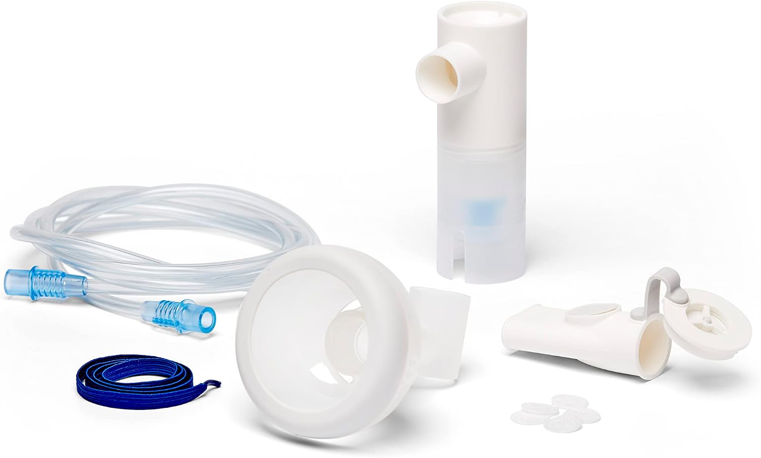 OMRON NEB6035 Complete Accessory replacement for Children | Aerosol Nebuliser Accessory Set for OMRON X105 Advanced | Kids’ Mask, Mouthpiece, Nose piece, Air tube, Air filters OMRON Original Accessory