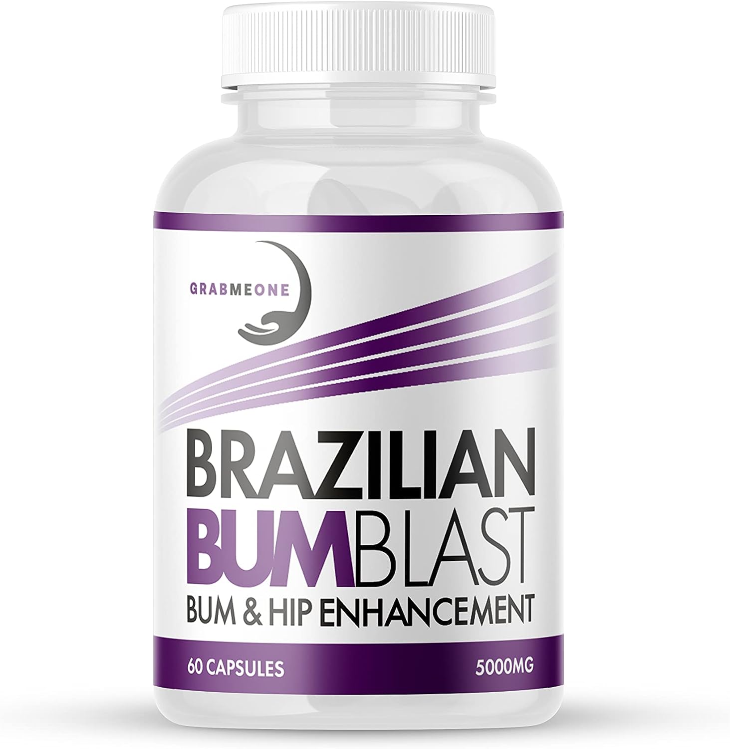 Bum & Hip Enlargement Supplement - Natural Enhancer Supports Bigger, Toned, and Firm Bum - Bum & Hip Enhancement (60 Capsules)