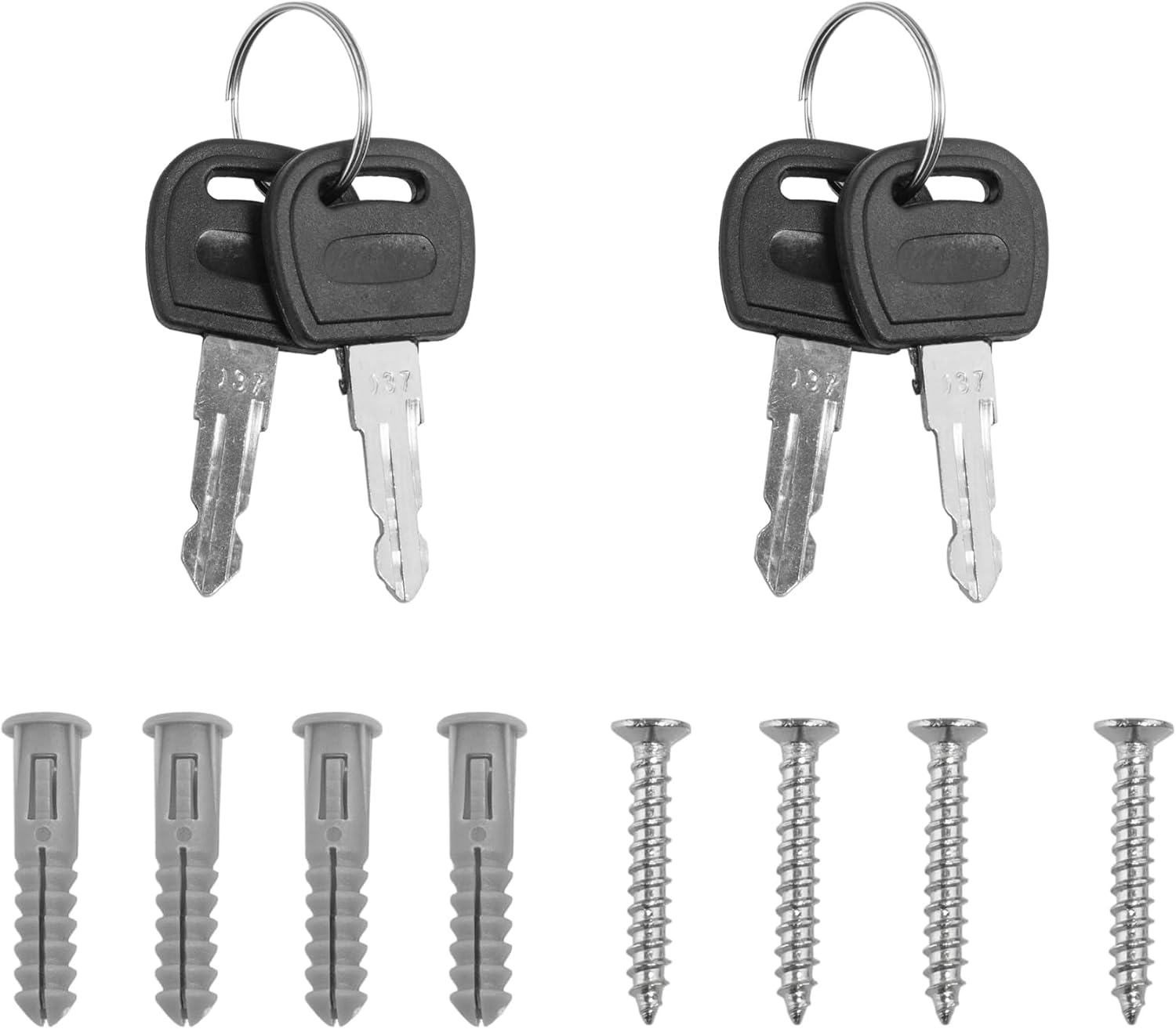 Toilet Paper Dispenser and Paper Towel Dispenser Keys