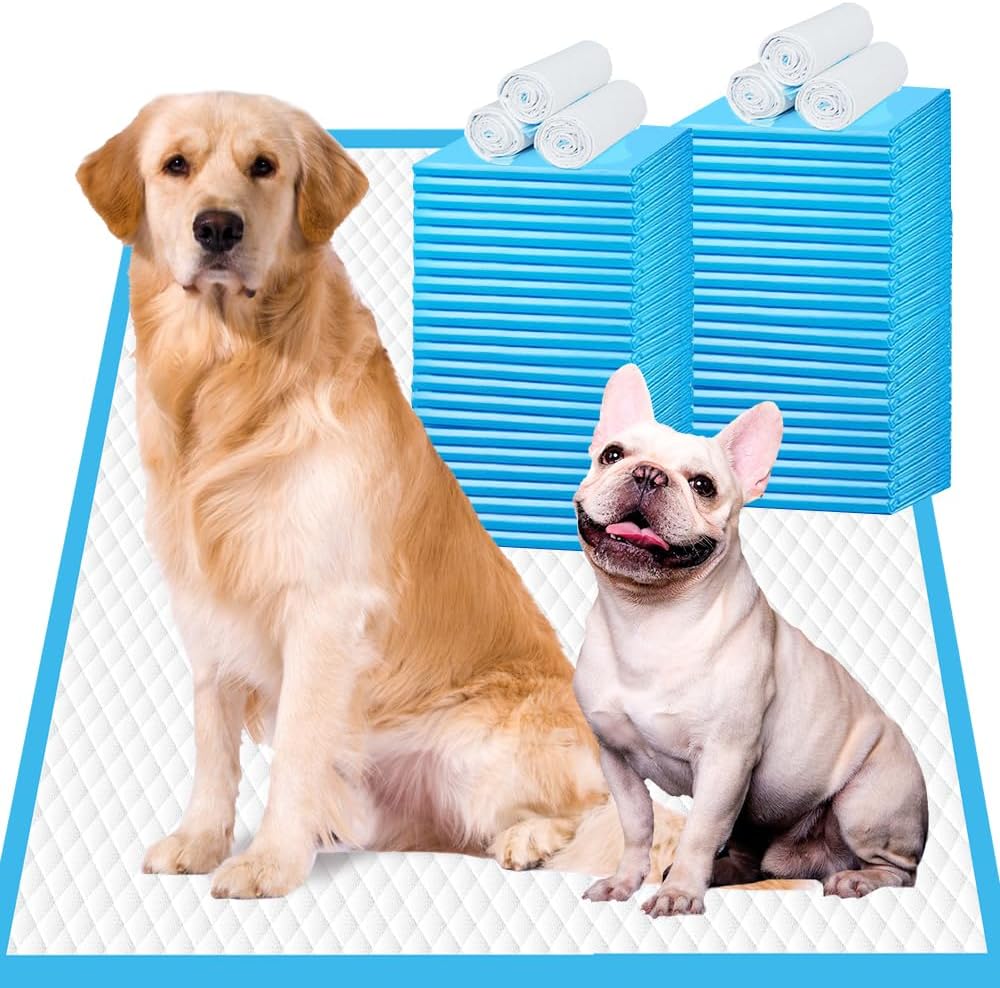 IMMCUTE Dog Pee Pads Extra Large, 30 x 36, 30 Ct, XXL Puppy Pads, Pee Pads for Dogs, Super Absorbent & Leak-Proof Pee Pads, Disposable Potty Pads for Dogs | Puppies | Doggie | Cats | Rabbits