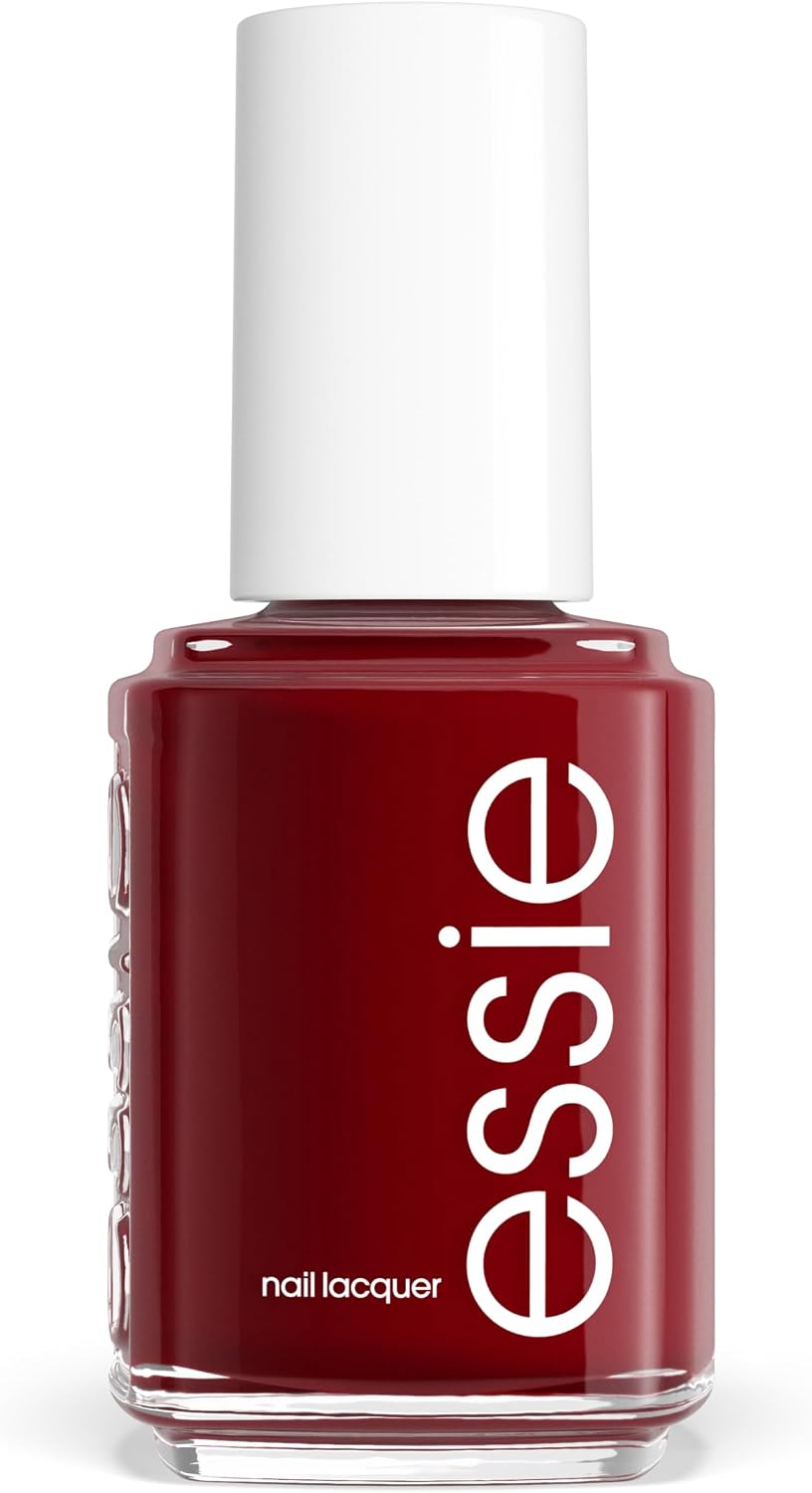 Essie Original Nail Polish, Bordeaux, Dark Red Burgundy Nail Varnish