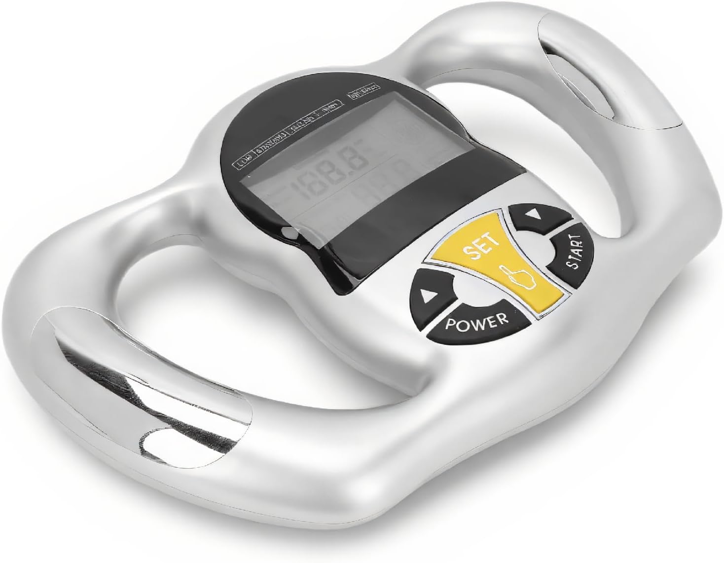 Handheld Body Fat Loss Monitor Digital Body Fat Analyzer BMI Meter Body Fat Measurement Device for , Fitness Monitoring, Health