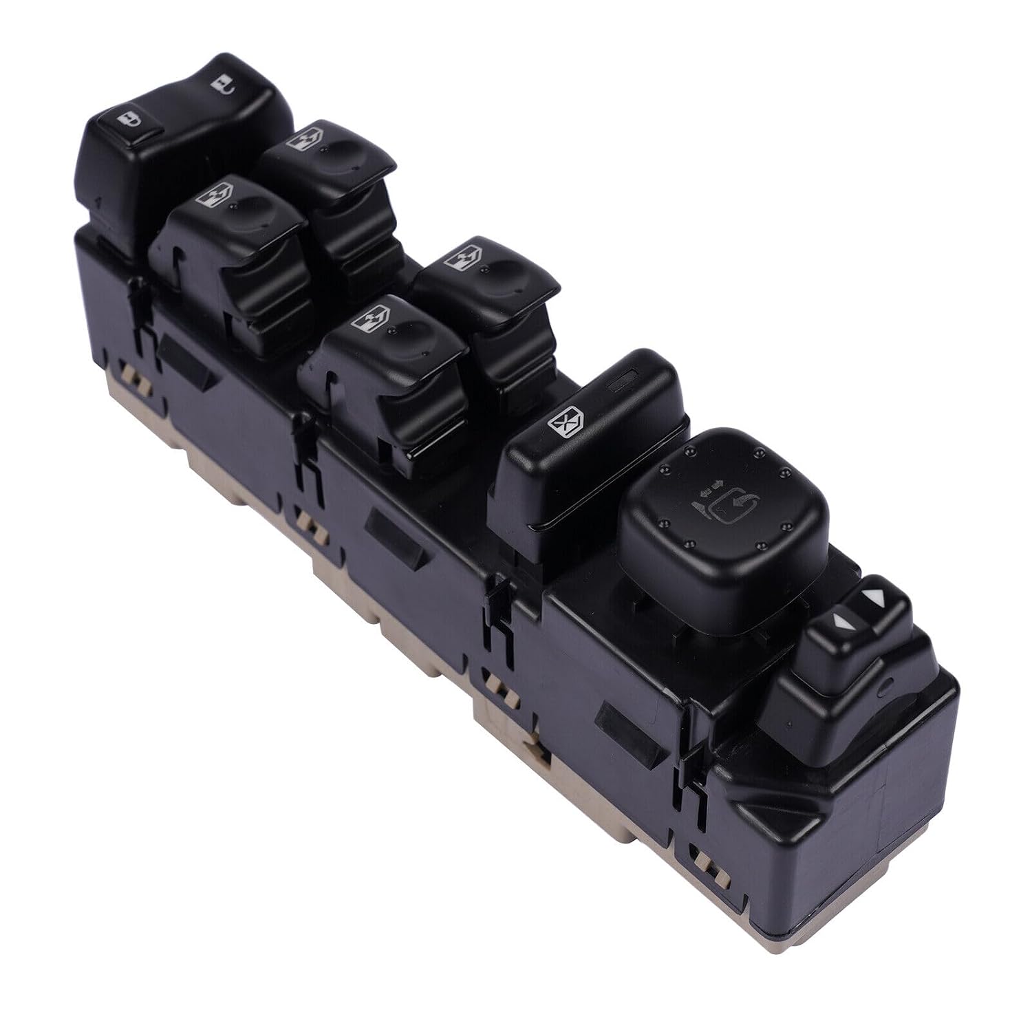 15883319 Driver Side Power Window Switch with Folding Mirror Switch Compatible with Chevrolet Silverado Avalanche Suburban Tahoe 2003-2006, GMC Sierra Yukon, Escalade 15202850