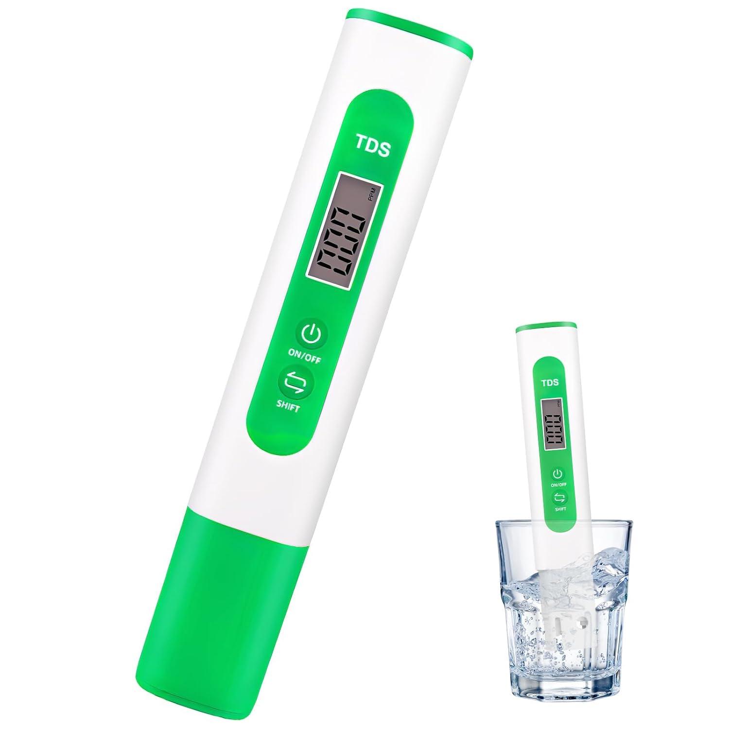 TDS Water Tester for Lab, TDS Meter Digital Water Tester - High Accurate and Reliable Digital PPM Meter, 0-9990PPM Water Quality Tester for Drinking Water/Wine/Kitchen/Laboratory