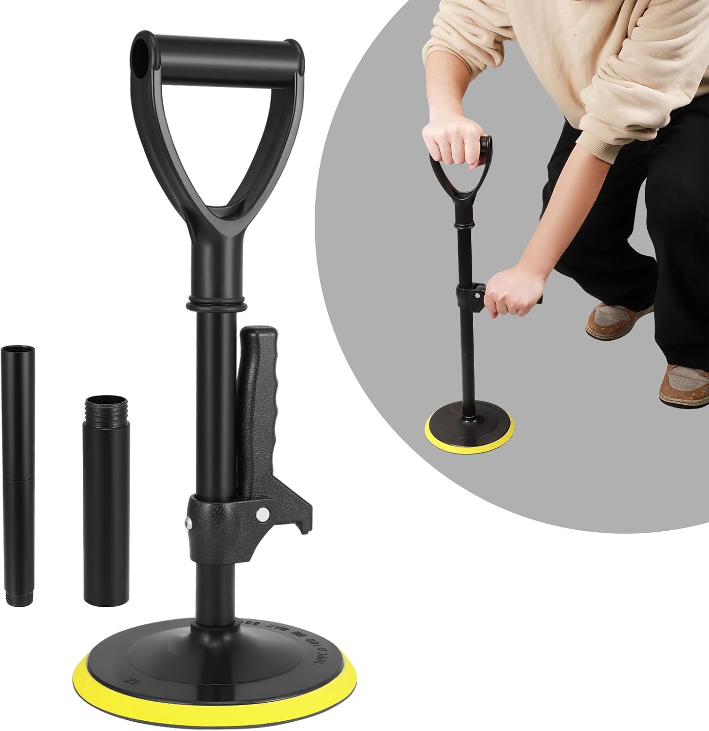 Standing Aid, Mobility Aids with Grab Handle, Adjustable Standing Assist Devices, Standup Helper with 7 Inch Base, Supports for Elderly, Handicap Accessories for Daily Living