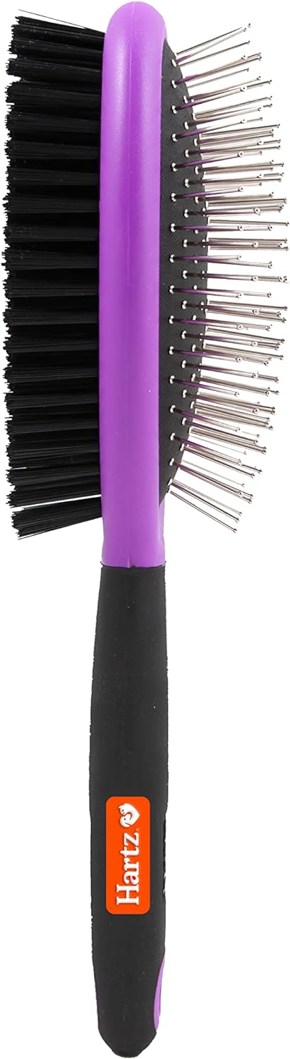Hartz Groomer's Best Combo Dog Brush, Multi-Colored