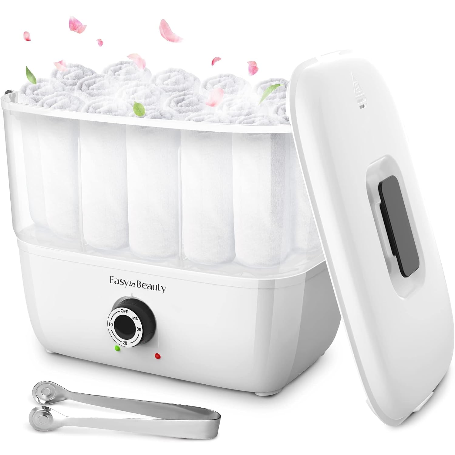 EASYINBEAUTY Hot Towel Warmers for Spa,5L Portable Towel Steamer for Facial