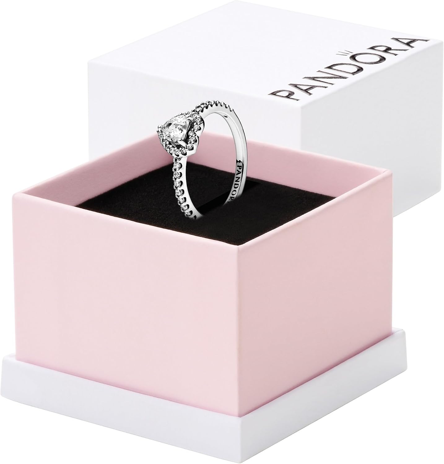 PANDORA Elevated Heart Ring