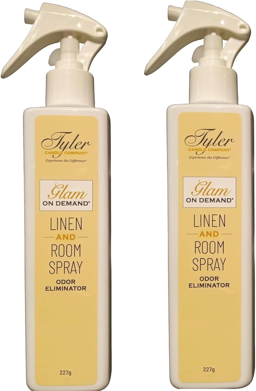 Tyler Candle Company - Spray On Demand - Diva fragrance - 227g / 8oz (Pack of 2), Clear