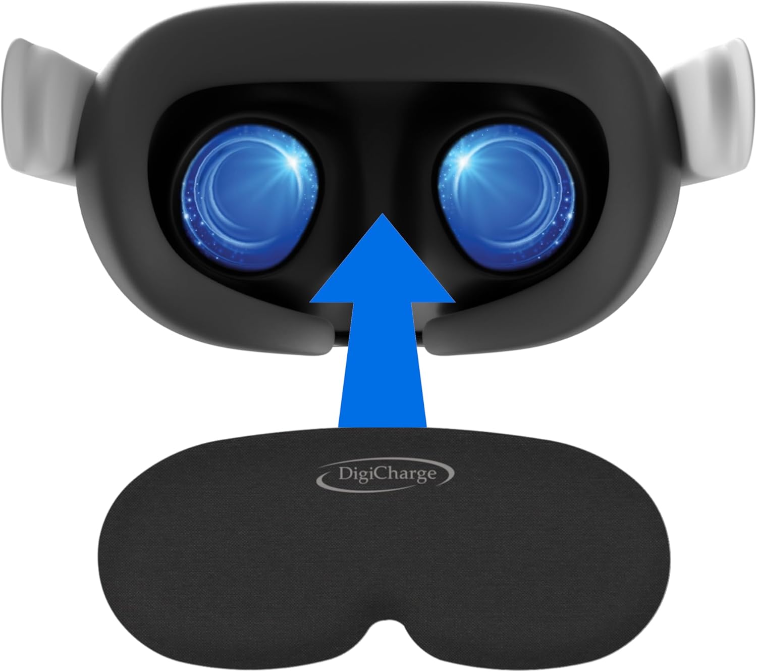 Digicharge VR Lens Cover Protector, Compatible with Meta Quest 3S, Xbox edition, Quest 3, Quest 2, Accessories Oculus Rift S, Valve Index, Pico 4, Premium Foam, Dust and Scratch VR Lens Cap