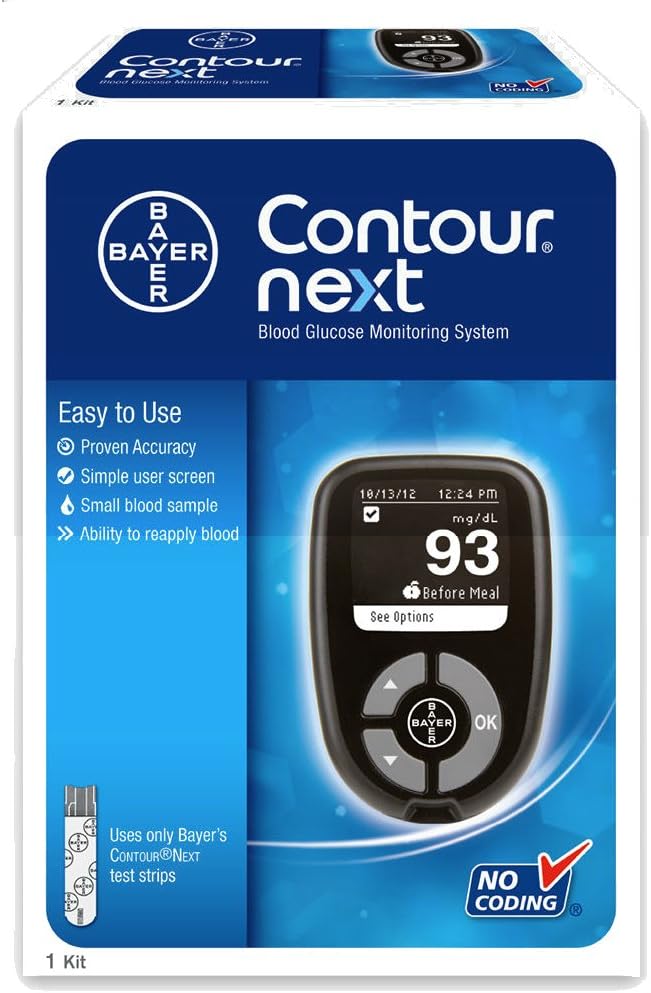 Contour, Next Glucose Meter, 1 Count