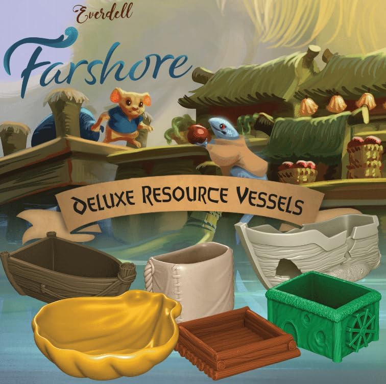 Starling Games Everdell Farshore Deluxe Resource Vessels