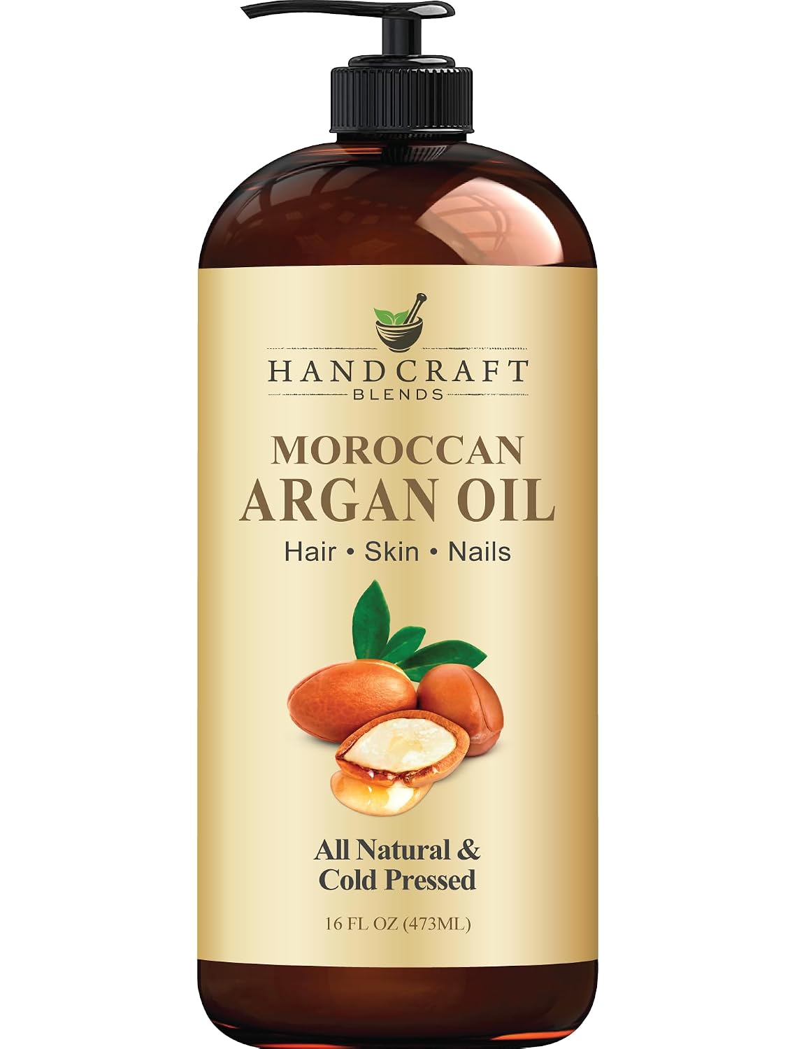 Handcraft Blends Moroccan Argan Oil - 16 Fl Oz