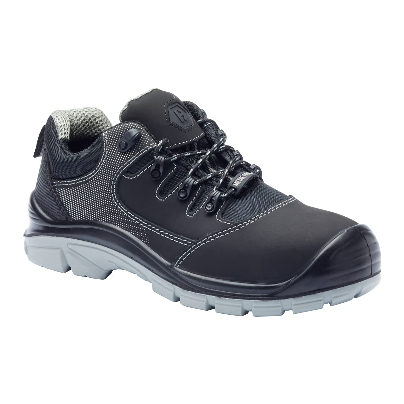 Blackrock S3 Carson Composite Safety Trainers, Water Resistant Lightweight Safety Shoes, Mens and Womens, Work and Utility Footwear, Composite Toe Cap, Canvas Nubuck, Wide Fit - Size 12