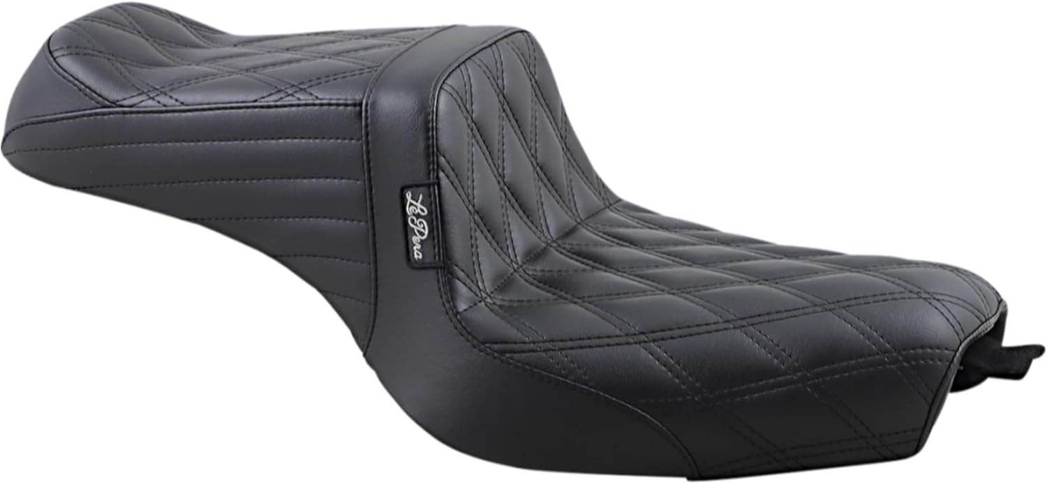 LE PERA 0804-0769 LK-586DD Tailwhip Seat - Double Diamond - Black - XL '10+