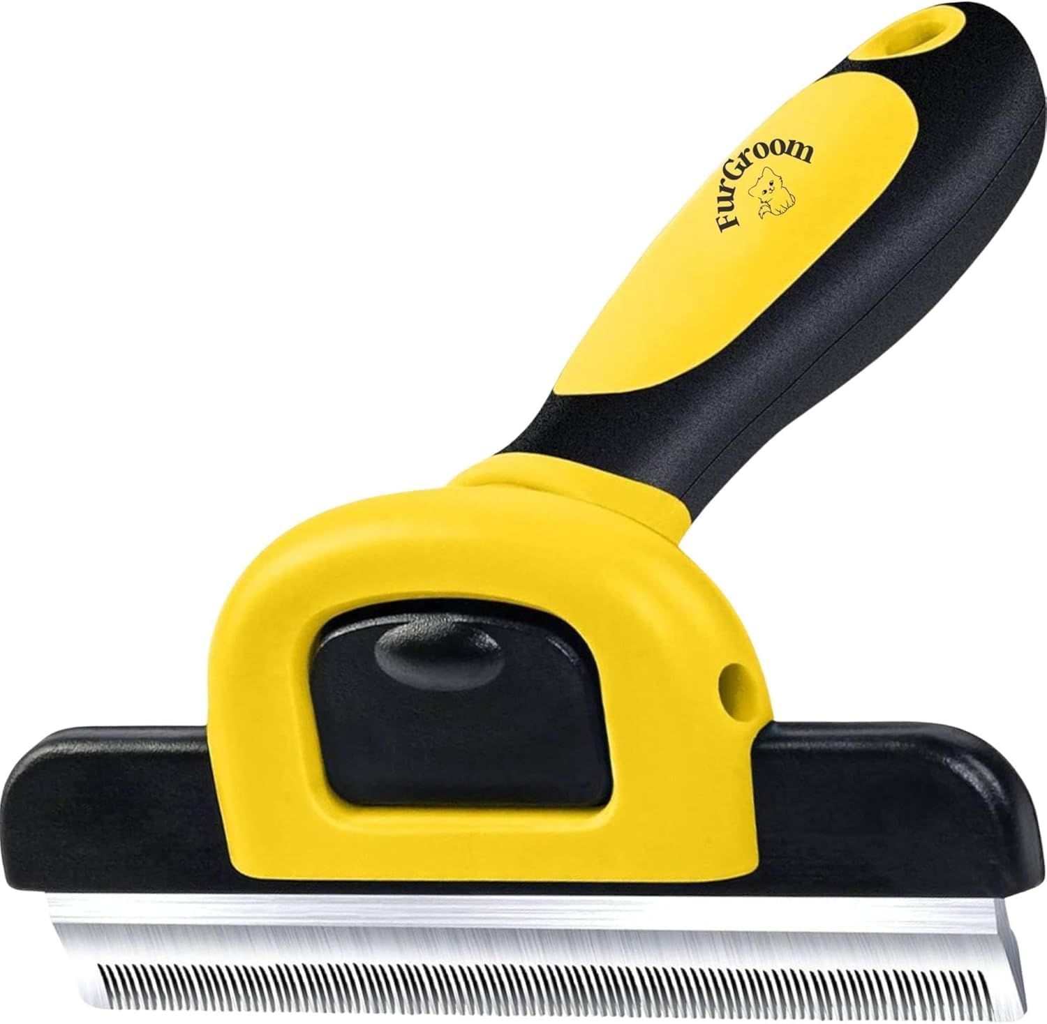 Deshedding Tool for Dogs and Cats-Reduces Shedding by Up to 95% in Less Than 10 Minutes—best Choice for Grooming and Deshedding Your Lovely Pets.Dog Cat Horse Rabbit Brush Dod Comb (YELLOW, L