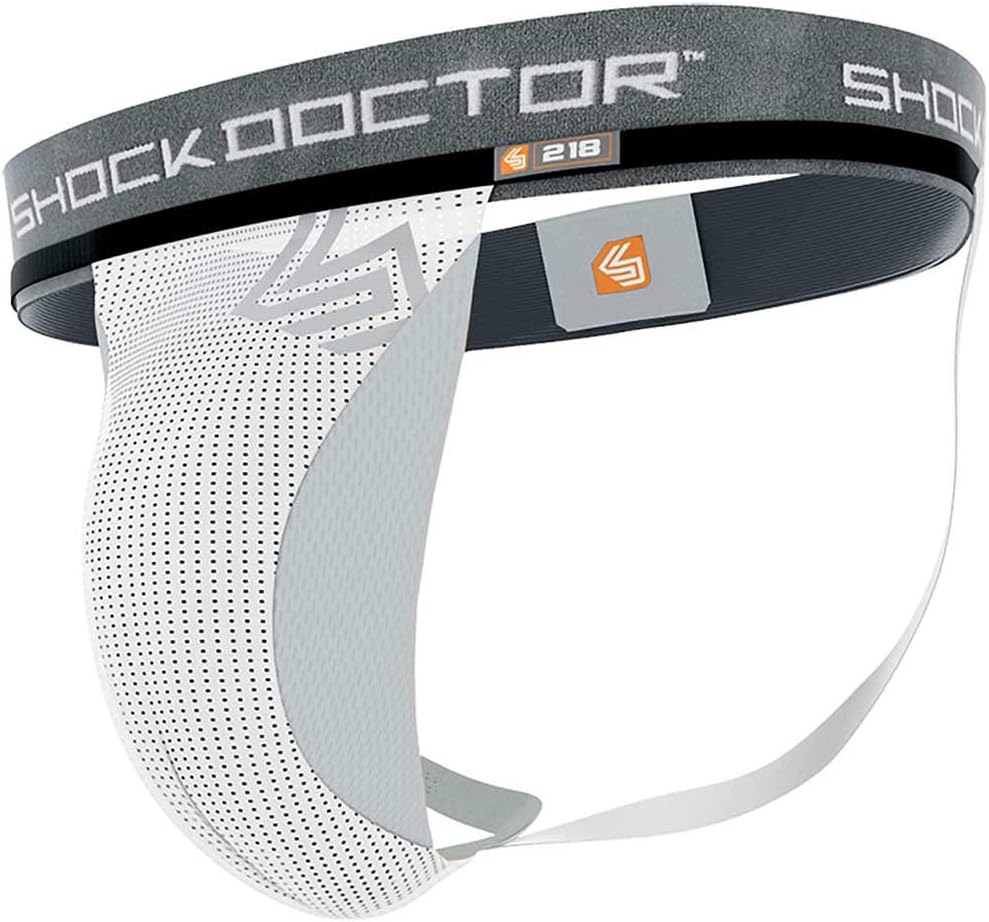 Shock Doctor Athletic Supporter Jockstrap, For Sports Support, Football, Baseball, Lacrosse & More, Mens