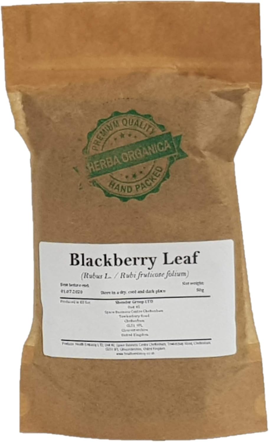 Herba Organica - BlackBerry Leaf - Rubus L - Herbal Tea (50g)
