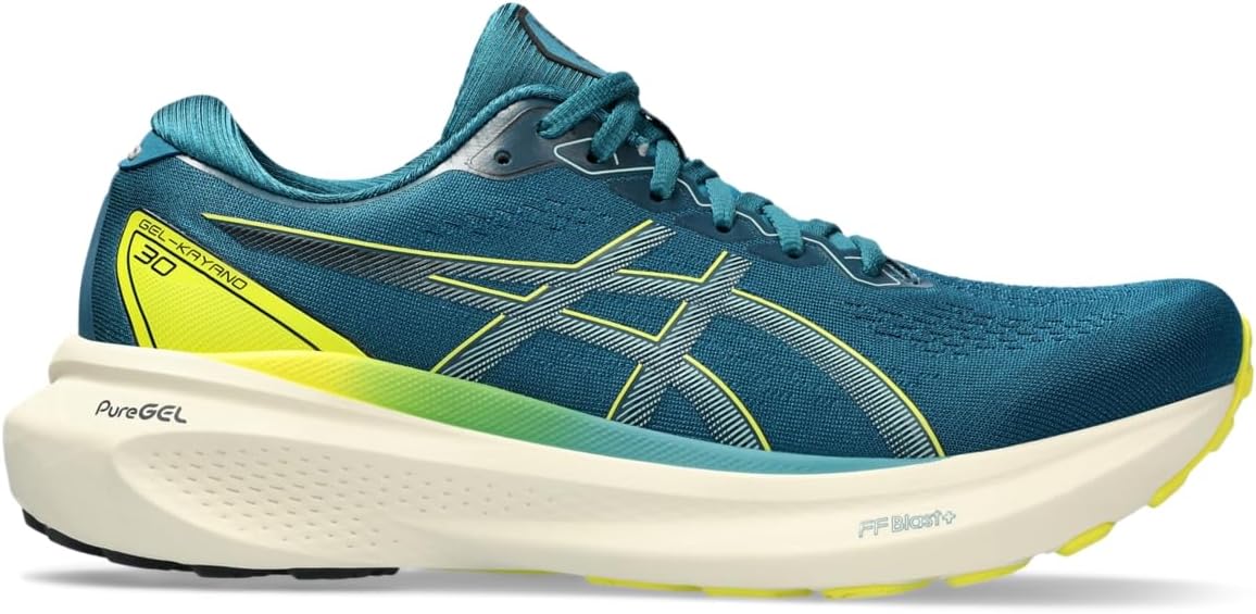 ASICS Kayano 30 Man Running Shoes Black Yellow