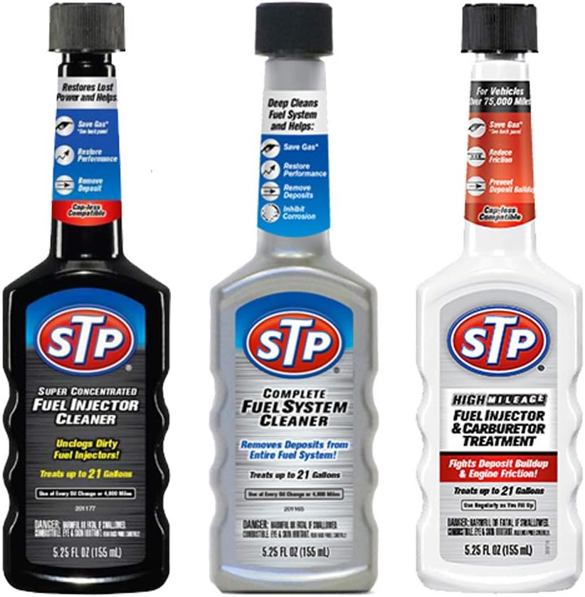 STP Additive Kit Fuel Injector, Complete Fuel Treatment
