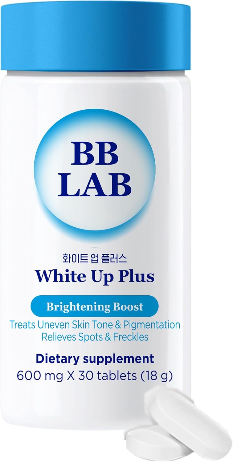 BB LAB White Up Plus Advanced Supplement for Skin Support, Korean Glutathione, L-Cystine, Vitamin C, Dark Spots & Acne Skin