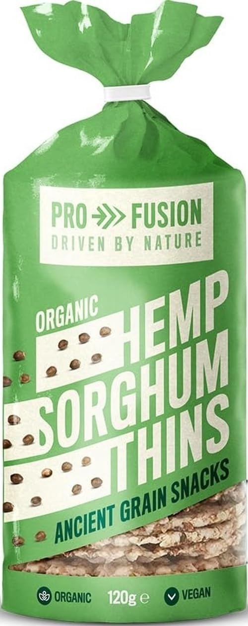 Profusion HEMP Sorghum Thins Organic, Wholegrain,Gluten free