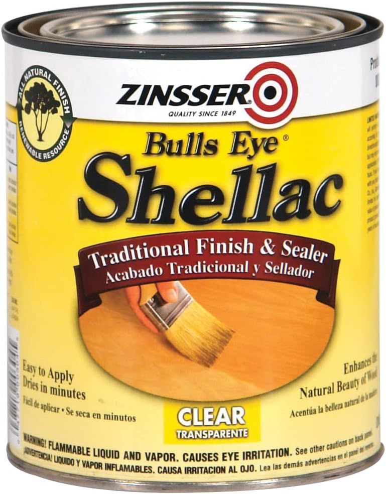 Zinsser Clear Shellac, 1 Qt